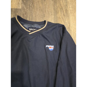 VIntage 90's King Louie Pepsi Embroidery Windbreaker SIze XL